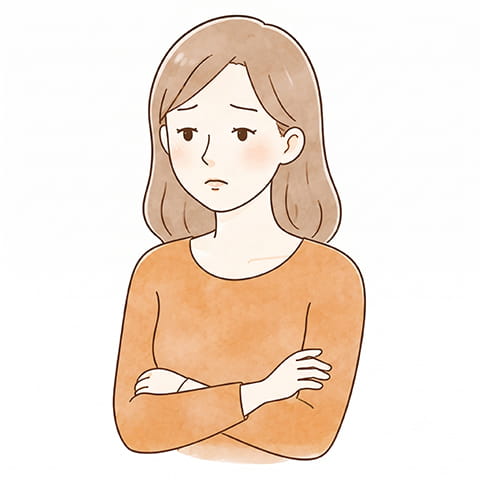 気の巡りが滞っている状態